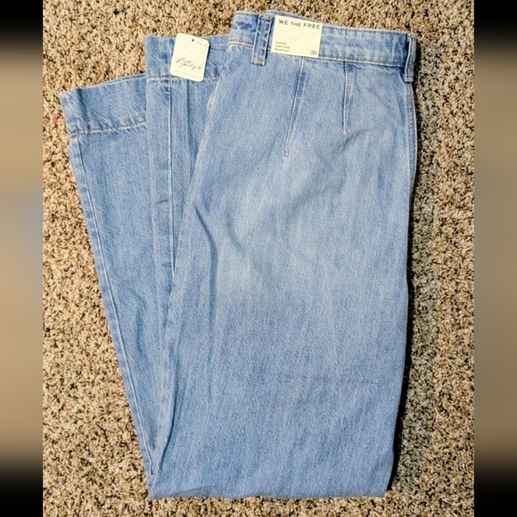 FREE PEOPLE CERINE JEANS - Picture 10 of 11